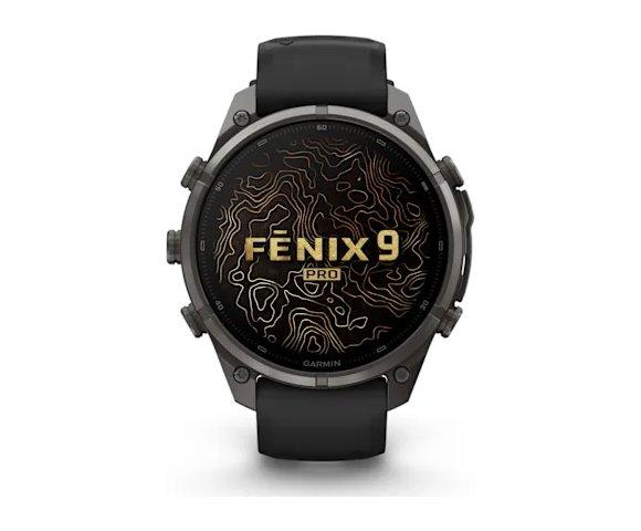 GARMIN Fenix 9 Pro 47mm DLC Titanium Carbon Grey smartwatch - slika 2