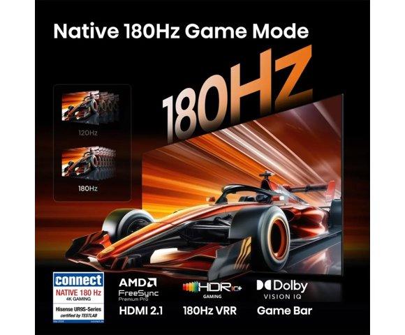 Hisense 75-inch UR9S RGB MiniLED Smart TV 4K 180 Hz  - slika 9