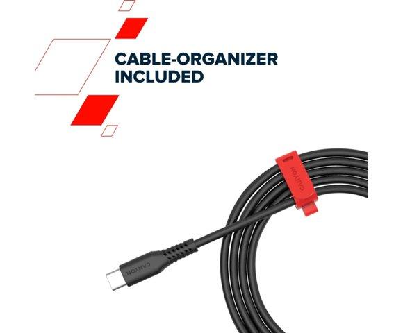 Canyon CC60SC20 Black USB-C 2m 60W kabl - slika 5