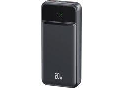 USAMS 20000mAh 20W Black powerbank