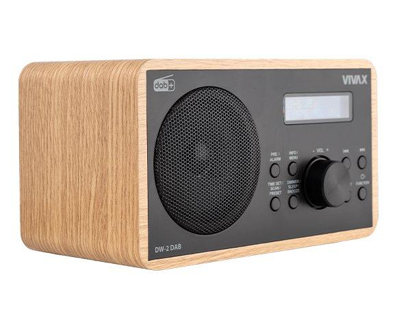 VIVAX DW-2 DAB OAK FM radio - slika 2