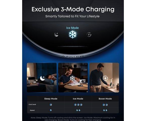 Anker Prime Wireless Charging Station (3-in-1, MagGo, AirCool, Dock Stand) - slika 7