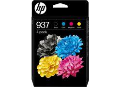 HP 937 CMYK Original Ink Cartridge 4-Pack