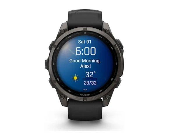 GARMIN Fenix 9 47mm Carbon Grey DLC Titanium smartwatch - slika 9