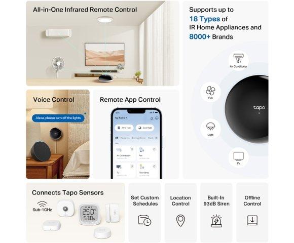TP-LINK Tapo H110 Smart IR and IoT Matter hub - slika 3