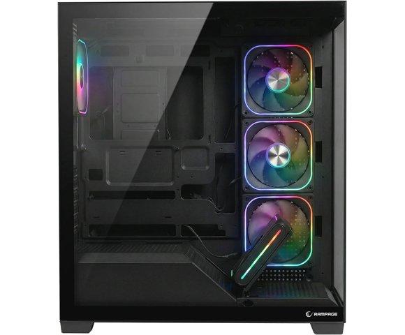 Rampage SYLON 750W Black kućište - slika 4