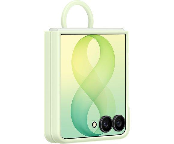 Samsung Galaxy Z Flip8 Silikonska Ring magnetna futrola (Mint) - slika 3
