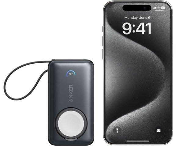 Anker MagGo Power Bank (10K, 35W, For Apple Watch) - slika 4