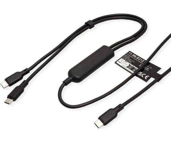 Secomp VALUE USB 2.0 Y-Splitter kabl za punjenje - slika 2