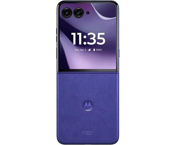 Motorola RAZR 70 ULTRA PANTONE Orient Blue smartphone - slika 3