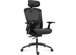 Huzaro Combat 7.3 Black Mesh gaming stolica