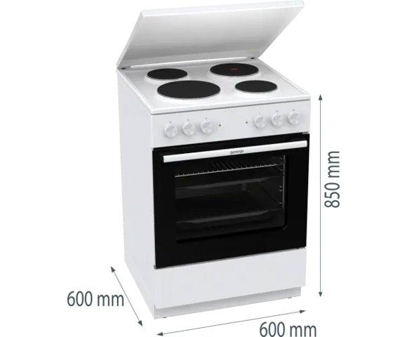 Gorenje GE6A41WB električni šporet - slika 8