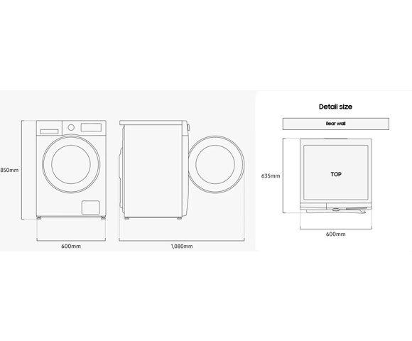 Samsung WW80CGC04DABLE veš mašina - slika 18