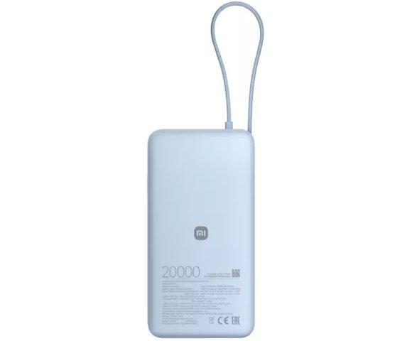 Xiaomi 67W Power Bank 20000 (Integrated Cable) Ice Blue - slika 2