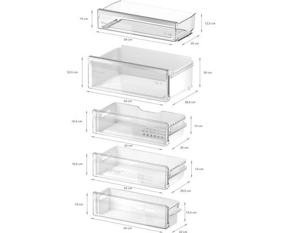 Bosch KBN96VFE0 ugradni frižider - slika 7