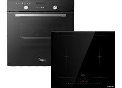 Midea Black Glass Pro ugradni set