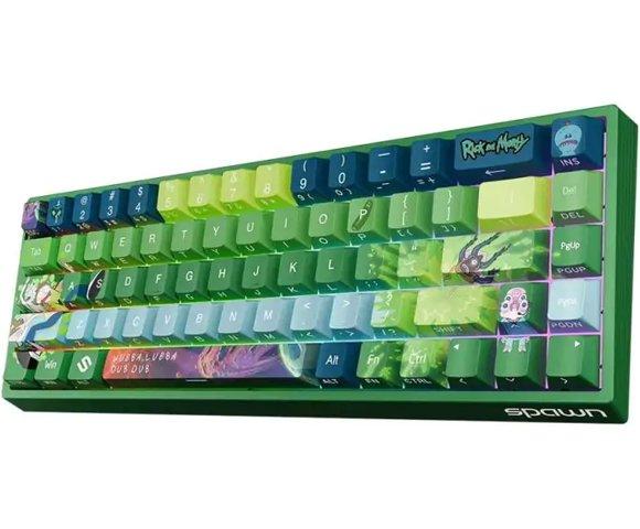 Spawn Rick and Morty gaming tastatura - slika 2
