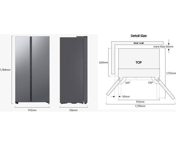 Samsung RS70F65KETEO frižider - slika 2