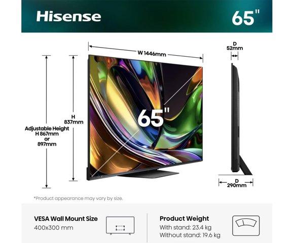 Hisense 65UR8S televizor - slika 2