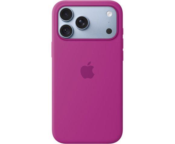 Apple iPhone 18 Pro Max Silicone MagSafe futrola - Magenta - slika 2