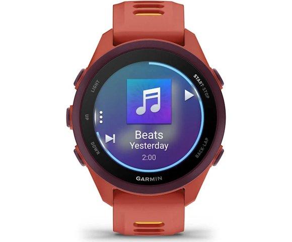 GARMIN Forerunner 170 Music Red/Mango smartwatch - slika 2