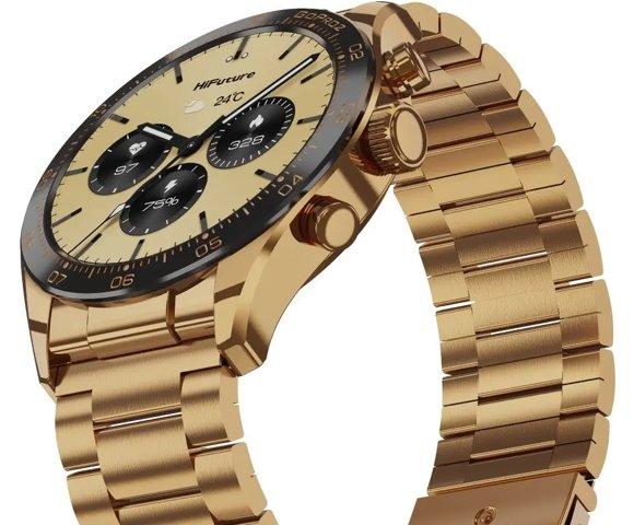 HiFuture Go Pro2 Black Gold smartwatch - slika 3