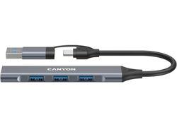 Canyon OnHub 02 Grey 4-port USB-C hub