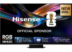 Hisense 75-inch UR9S RGB MiniLED Smart TV 4K 180 Hz 