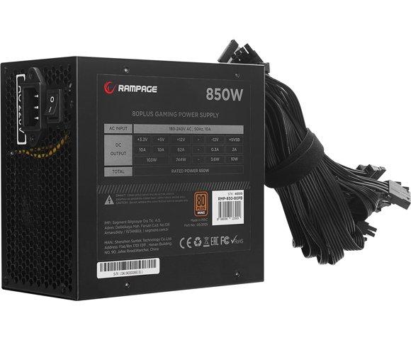 Rampage RMP-850-80PB napajanje - slika 5