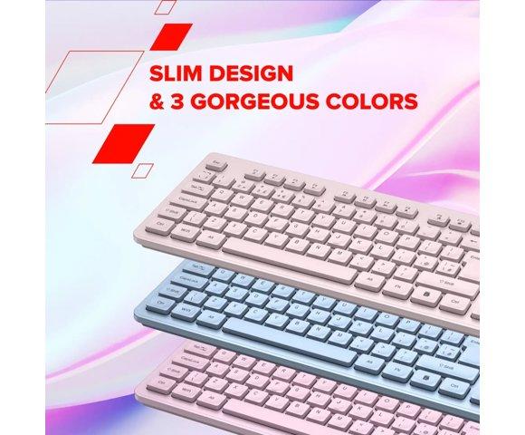 Canyon HKB-W01 Blue tastatura - slika 10