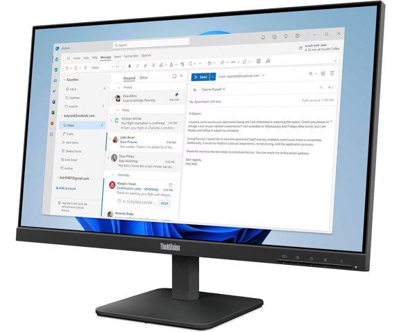 Lenovo ThinkVision S24-4e 64B5KAT1EU monitor - slika 3