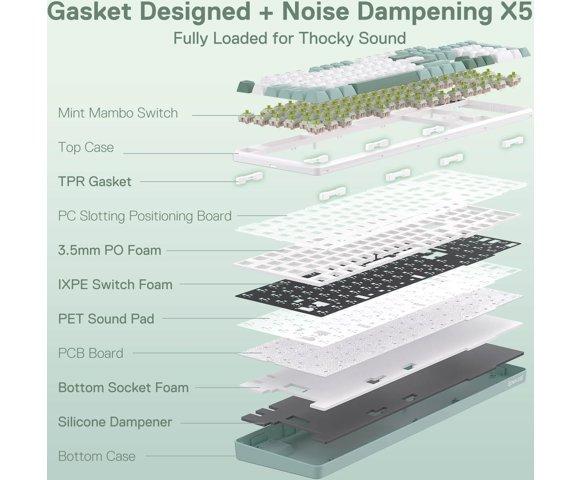 Redragon Wyvern Pro K761-WB gaming tastatura - slika 8