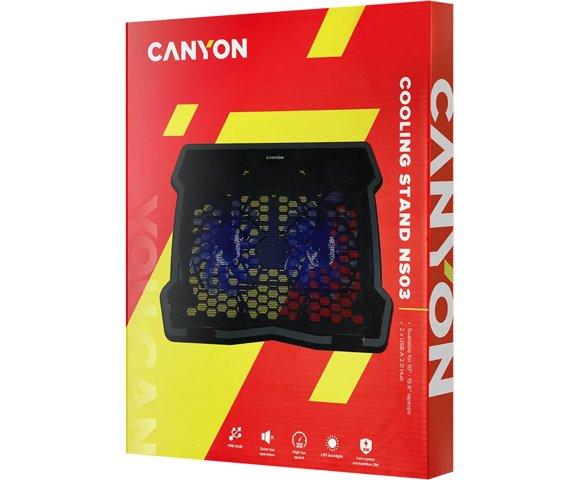 Canyon OnCool 03 laptop kuler - slika 4