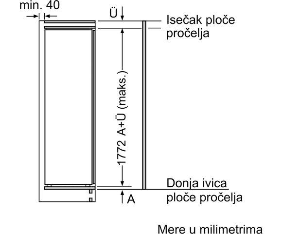 Bosch KIR81ADC0 ugradni frižider  - slika 11