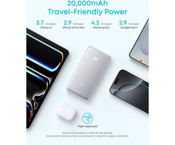 Anker Zolo Power Bank (20K, 22.5W, USB-C Cable) - slika 2