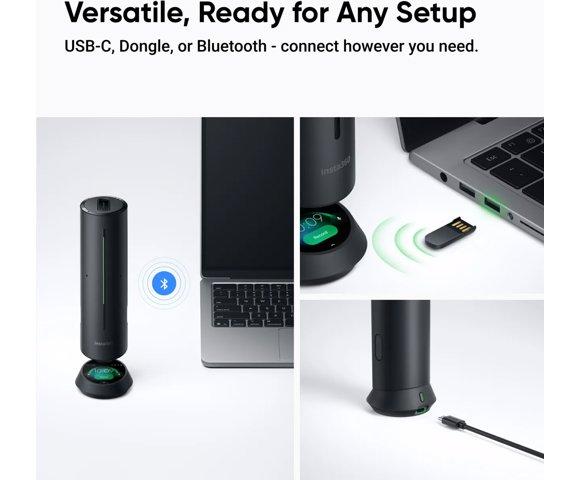 Insta360 Wave Graphite Black spikerfon - slika 6