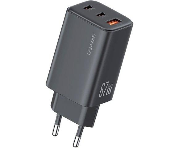 USAMS CC265TC01 black 67W punjač - slika 5