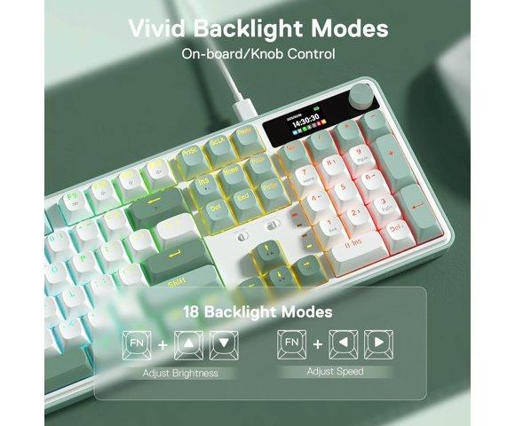 Redragon Wyvern Pro K761-WB gaming tastatura - slika 9