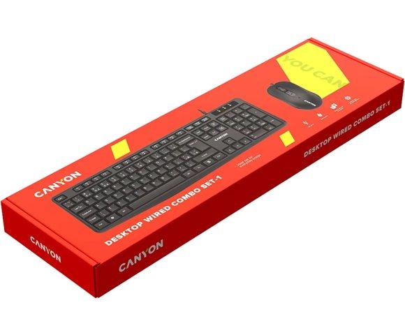 Canyon OnSet 01 tastatura i miš - slika 3