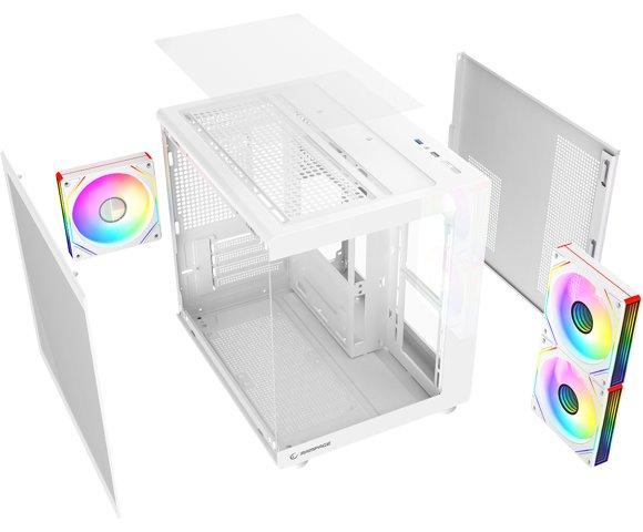Rampage MINID V1 White 750W kućište - slika 2