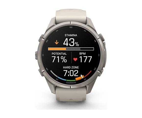 GARMIN Fenix 9 Pro 43mm Titanium smartwatch - slika 4