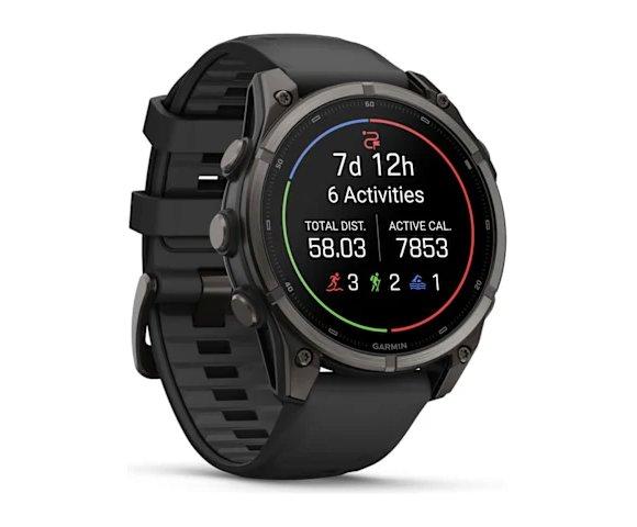GARMIN Fenix 9 47mm Carbon Grey DLC Titanium smartwatch - slika 3
