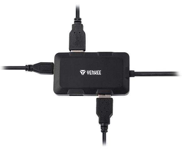 YENKEE YHB 4341BK USB hub - slika 2