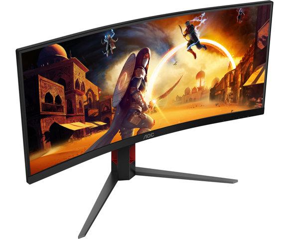 AOC CU34G4 gaming zakrivljeni monitor - slika 7