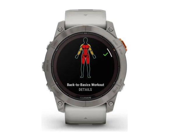 Garmin fenix 7X Pro Sapphire Solar Edition 51mm - Titanium Fog Gray - slika 14