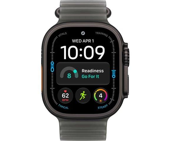 Apple Watch Ultra 4 GPS + Cellular Black Titanium (Translucent Black Ocean Band) - slika 2