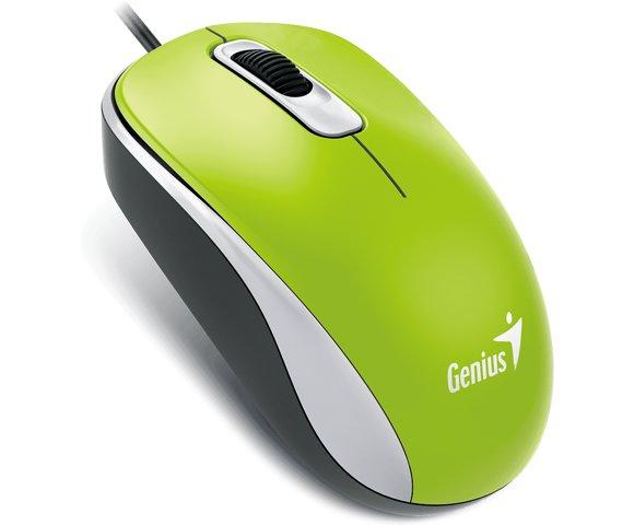 Genius DX-110 USB-A Green miš - slika 2