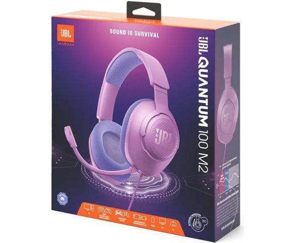 JBL Quantum 100M2 Purple slušalice - slika 9