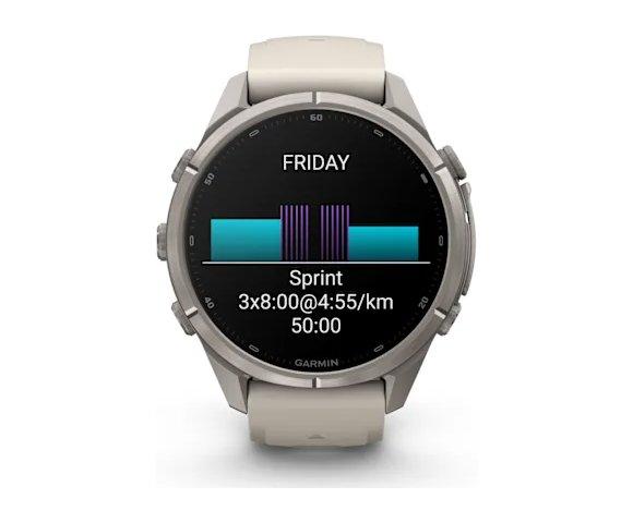 GARMIN Fenix 9 Pro 43mm Titanium smartwatch - slika 9