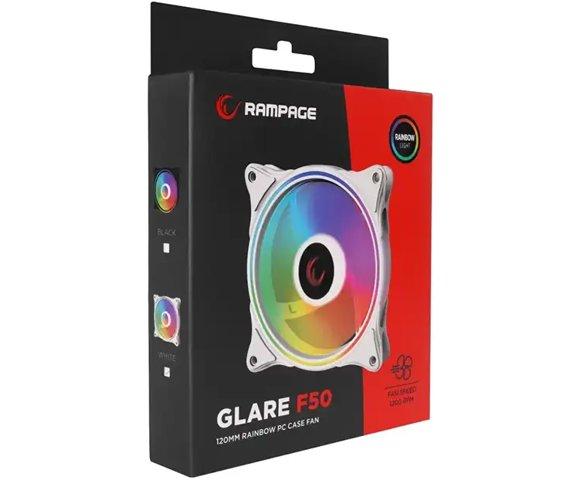 Rampage GLARE F50 White kuler - slika 5